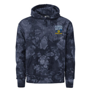 FL NATION Unisex Champion tie-dye hoodie