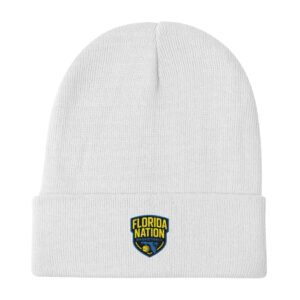 FLORIDA NATION SHIELD Embroidered Beanie